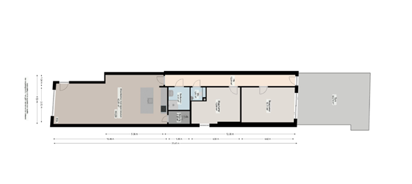 Floorplan - Venne 80A, 9671 EV Winschoten
